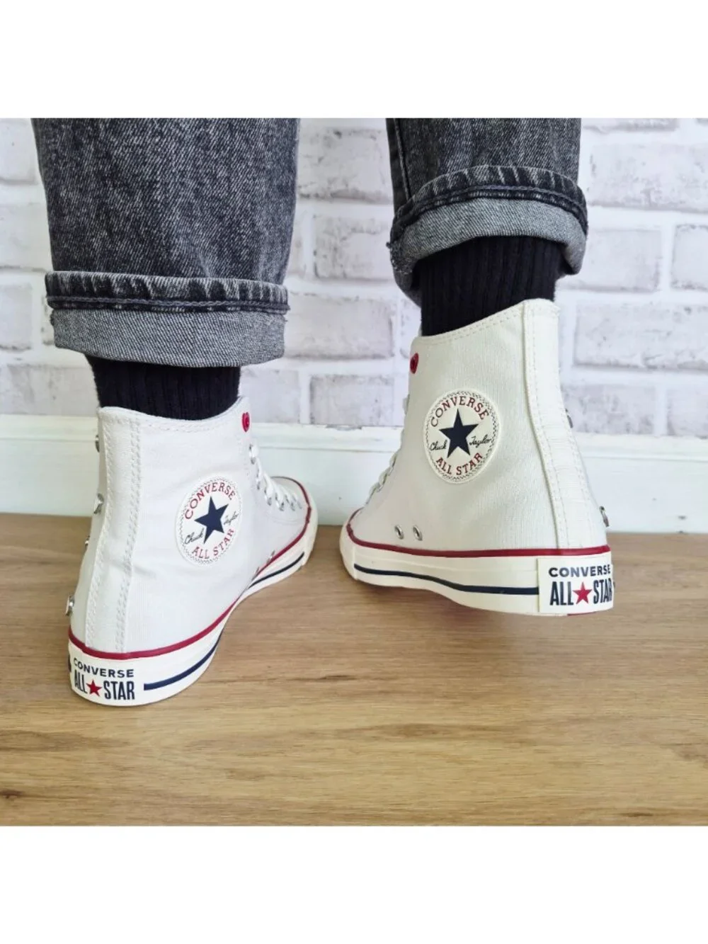 ❤️Converse Chuck Taylor Valentine's Day Sz 10 Womens shoes Sneaker White A19055C